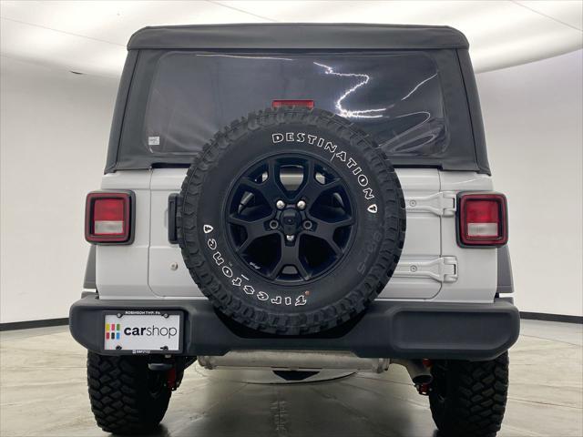 used 2021 Jeep Wrangler Unlimited car, priced at $32,396