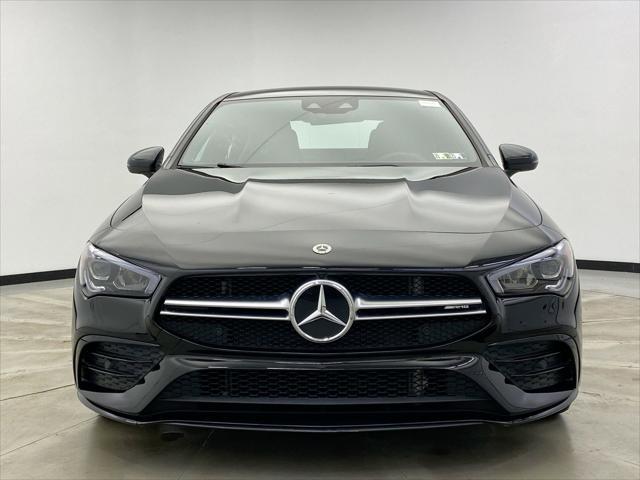 used 2021 Mercedes-Benz AMG CLA 35 car, priced at $34,799