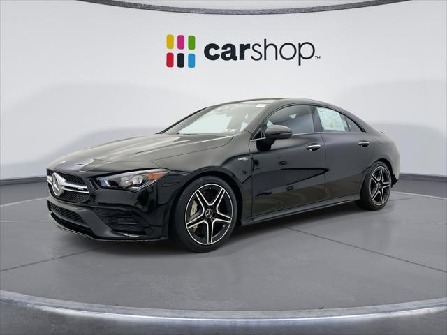 used 2021 Mercedes-Benz AMG CLA 35 car, priced at $34,799