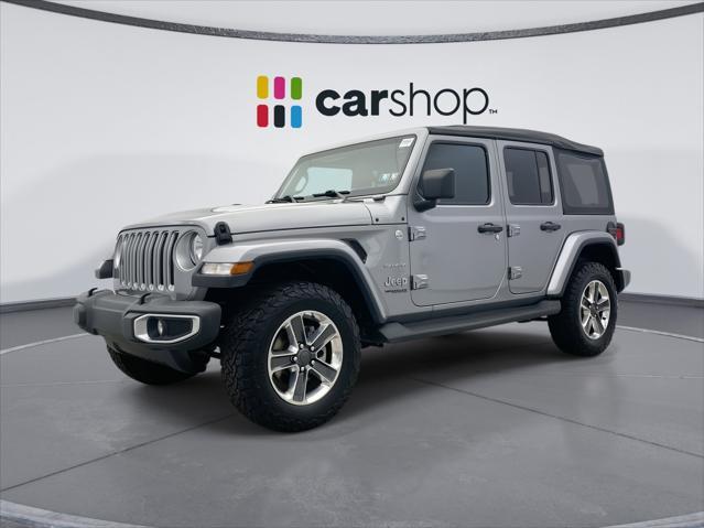 used 2021 Jeep Wrangler Unlimited car, priced at $29,247