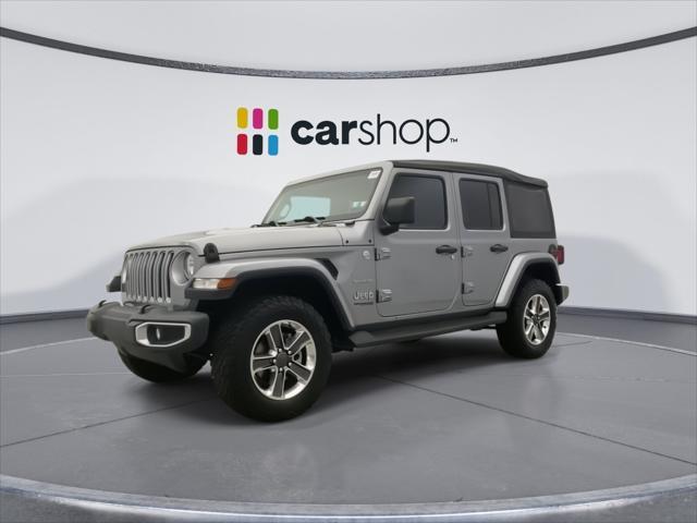 used 2021 Jeep Wrangler Unlimited car, priced at $29,247