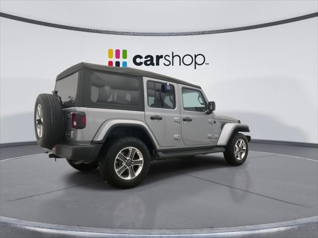 used 2021 Jeep Wrangler Unlimited car, priced at $29,247