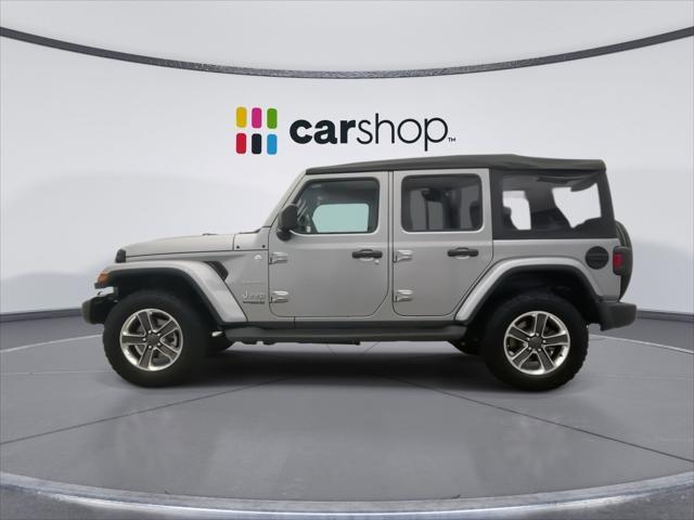 used 2021 Jeep Wrangler Unlimited car, priced at $29,247