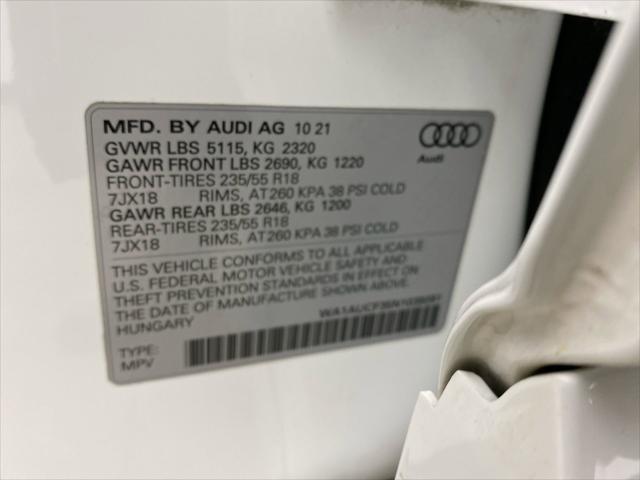 used 2022 Audi Q3 car, priced at $26,999