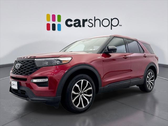used 2022 Ford Explorer car, priced at $34,999