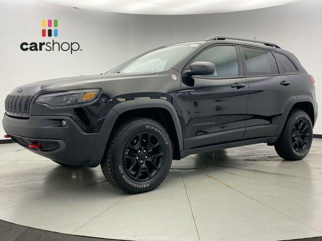 used 2021 Jeep Cherokee car, priced at $27,399