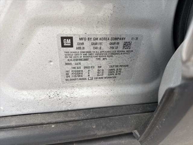 used 2021 Buick Encore car, priced at $17,999