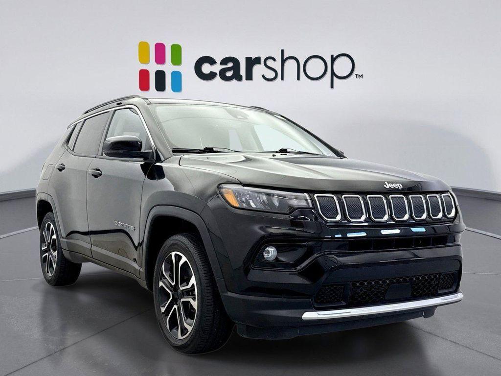 used 2022 Jeep Compass car, priced at $22,199