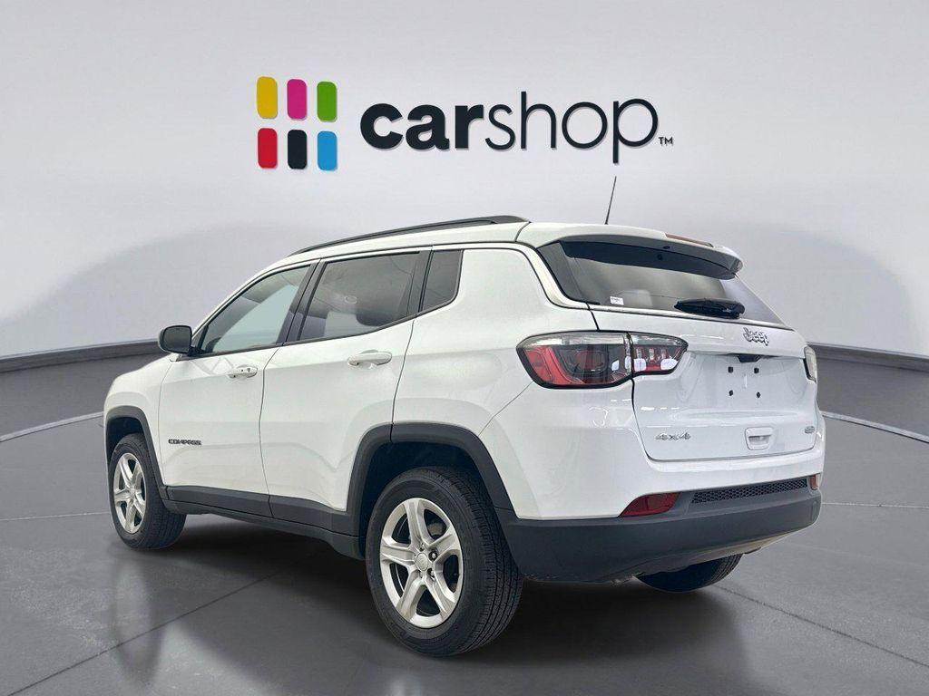 used 2023 Jeep Compass car, priced at $22,700