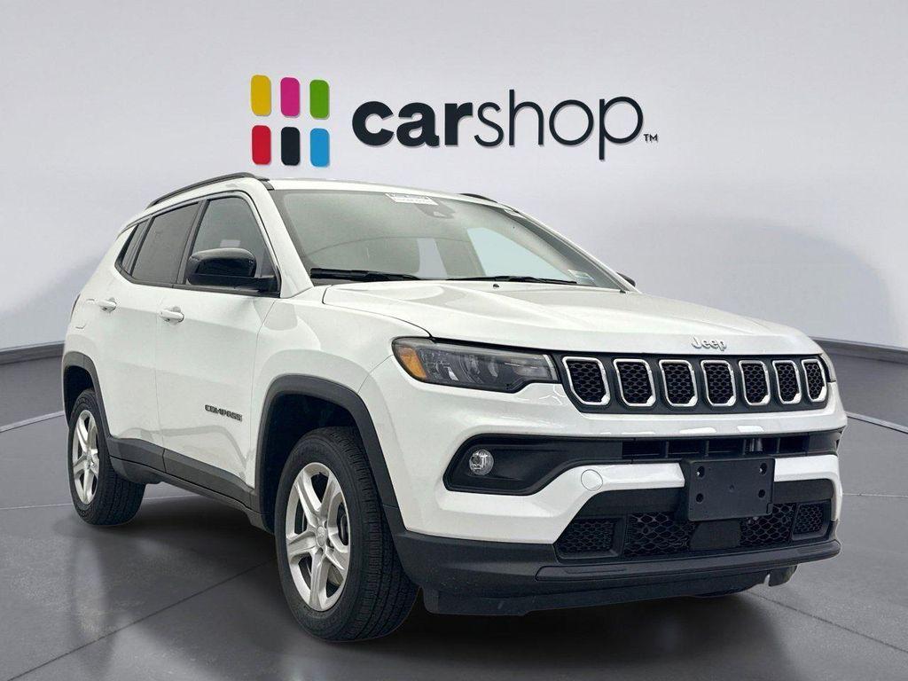 used 2023 Jeep Compass car, priced at $22,700