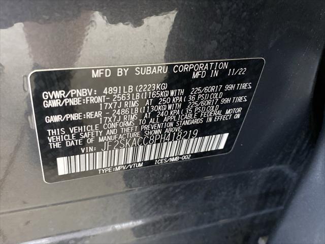 used 2023 Subaru Forester car, priced at $27,999