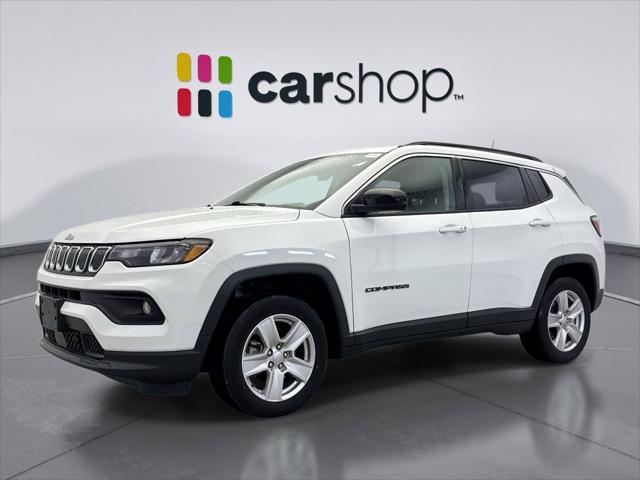 used 2022 Jeep Compass car, priced at $22,700