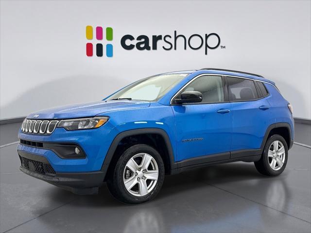 used 2022 Jeep Compass car, priced at $22,700