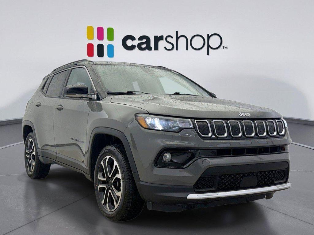 used 2022 Jeep Compass car, priced at $22,499
