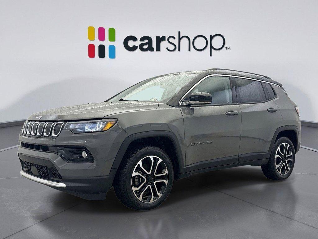 used 2022 Jeep Compass car, priced at $22,499