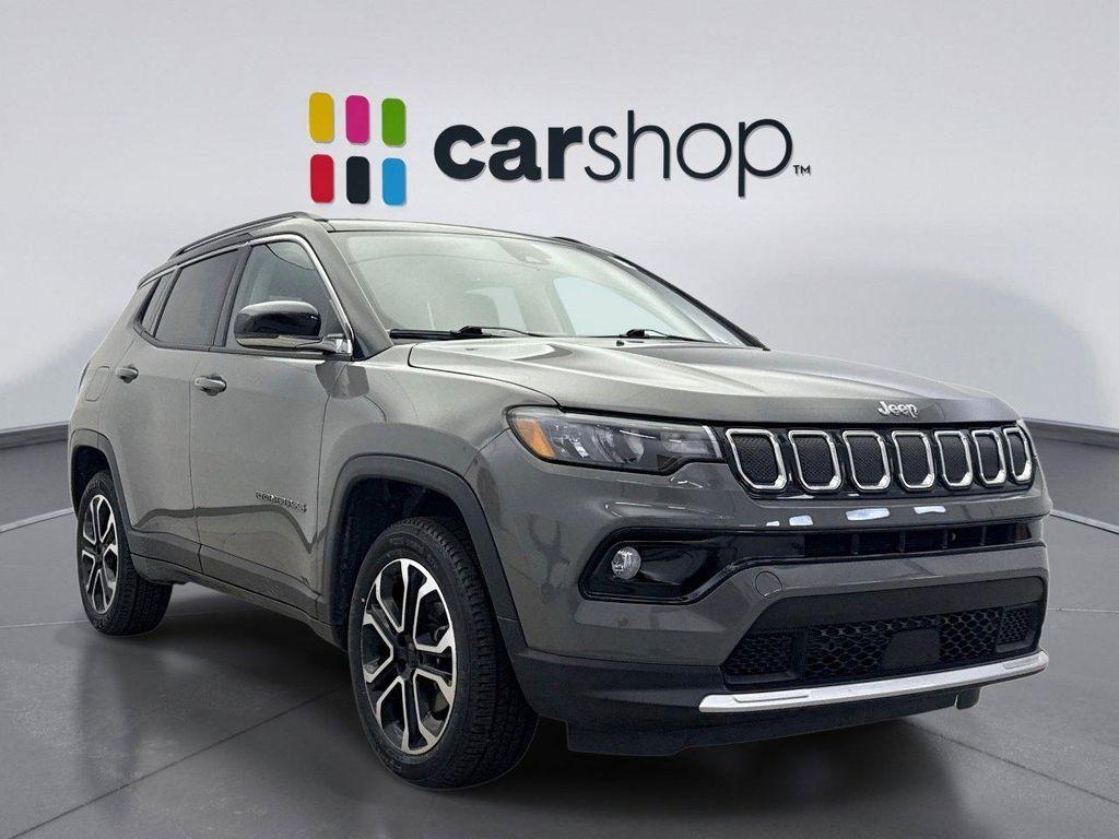used 2022 Jeep Compass car, priced at $22,799