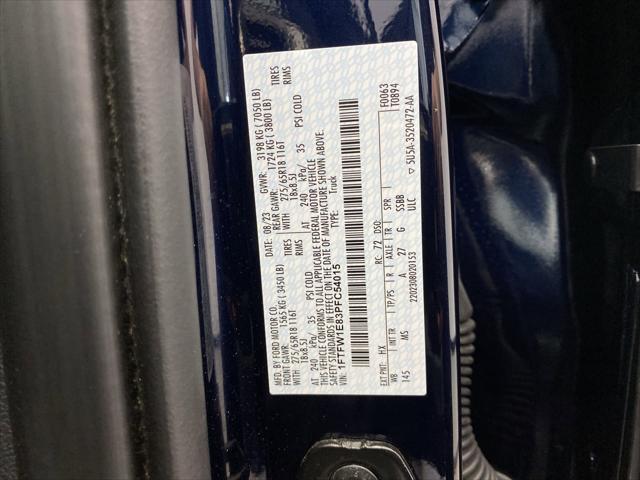 used 2023 Ford F-150 car, priced at $37,799