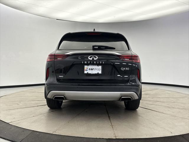 used 2022 INFINITI QX50 car, priced at $26,749