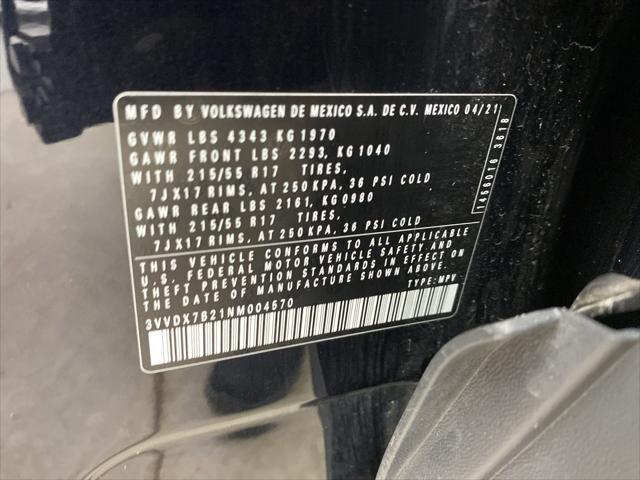 used 2022 Volkswagen Taos car, priced at $20,199