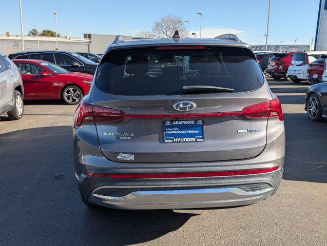 used 2022 Hyundai Santa Fe HEV car, priced at $23,559