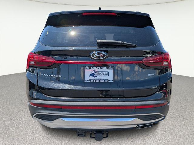 used 2022 Hyundai Santa Fe car, priced at $18,675