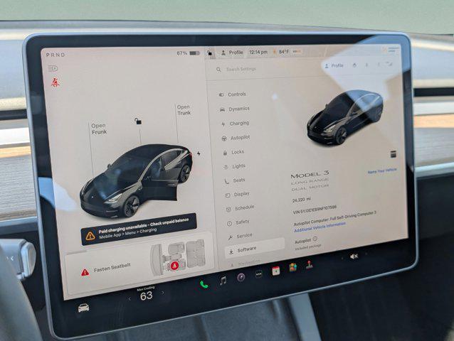 used 2022 Tesla Model 3 car, priced at $28,319