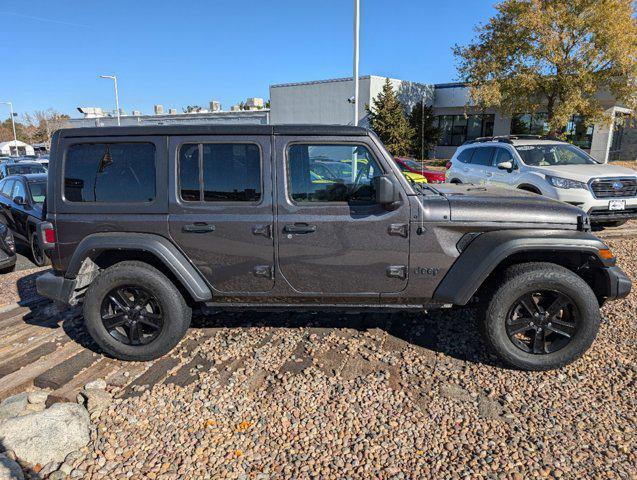 used 2021 Jeep Wrangler Unlimited car, priced at $29,661