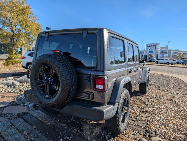 used 2021 Jeep Wrangler Unlimited car, priced at $29,661