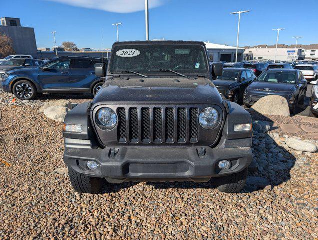 used 2021 Jeep Wrangler Unlimited car, priced at $29,661