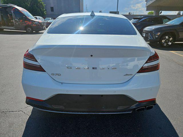 used 2023 Genesis G70 car, priced at $30,497
