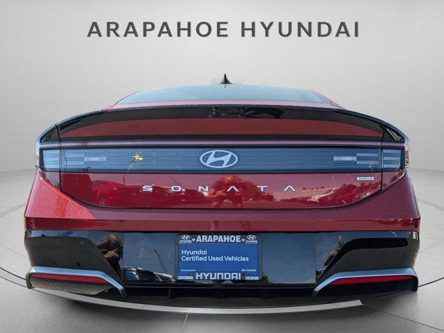 used 2025 Hyundai Sonata Hybrid car, priced at $28,439