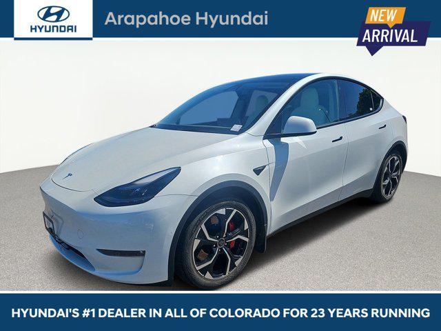 used 2022 Tesla Model Y car, priced at $33,295