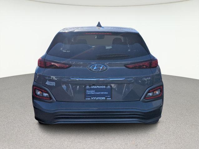 used 2021 Hyundai Kona EV car, priced at $20,270