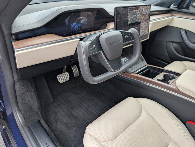used 2022 Tesla Model S car, priced at $43,399