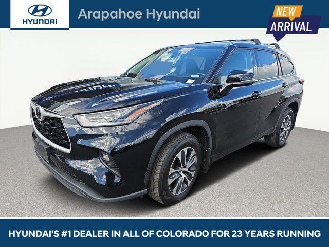 used 2021 Toyota Highlander car, priced at $35,215