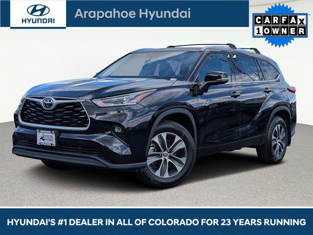 used 2021 Toyota Highlander car, priced at $34,542