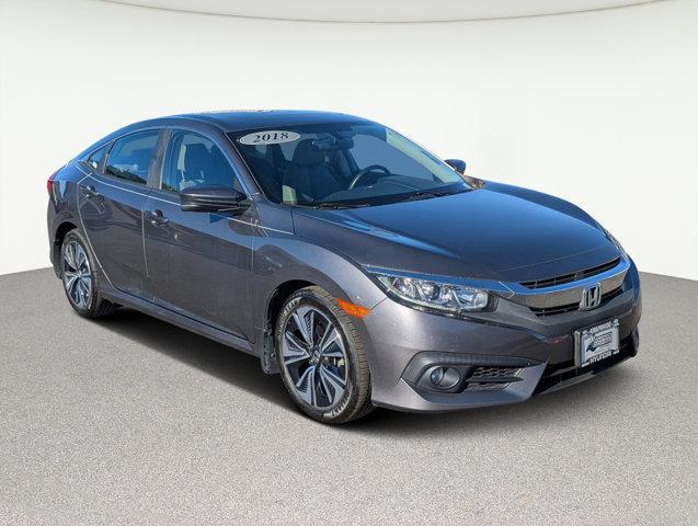 used 2018 Honda Civic car, priced at $19,617