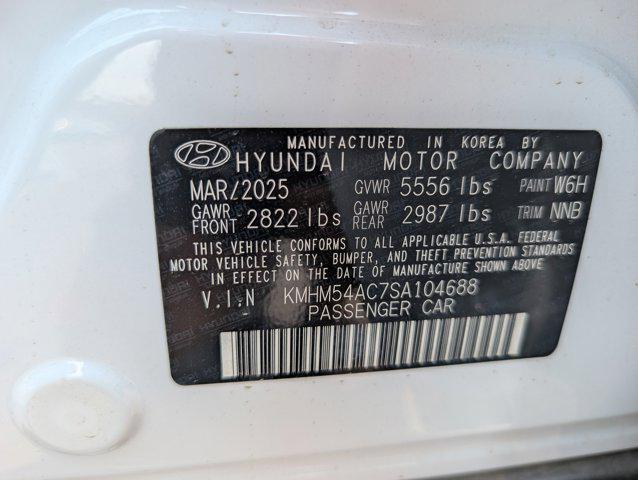 new 2025 Hyundai IONIQ 6 car, priced at $38,474