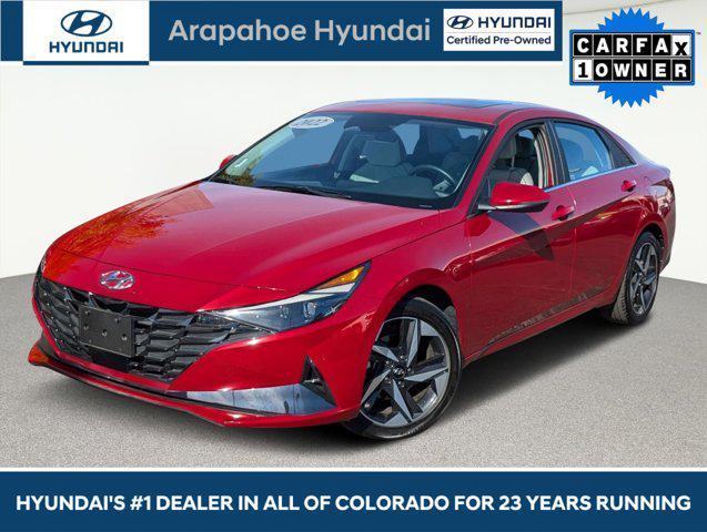 used 2022 Hyundai Elantra car, priced at $22,326