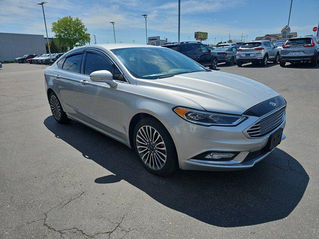used 2017 Ford Fusion car, priced at $14,102