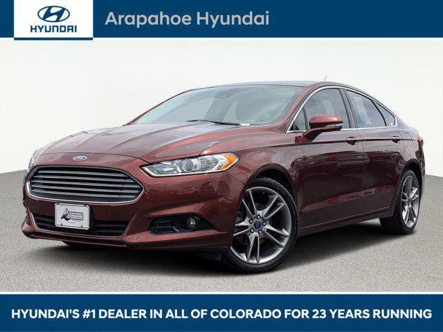 used 2016 Ford Fusion car, priced at $15,089