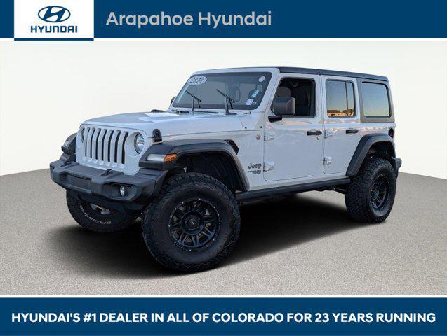 used 2020 Jeep Wrangler Unlimited car, priced at $24,698