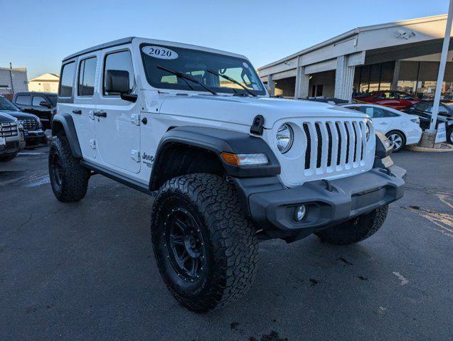 used 2020 Jeep Wrangler Unlimited car, priced at $24,698