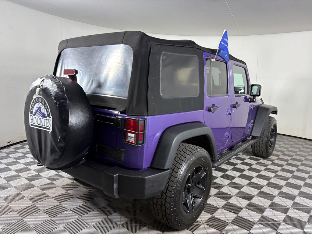 used 2018 Jeep Wrangler JK Unlimited car, priced at $19,899