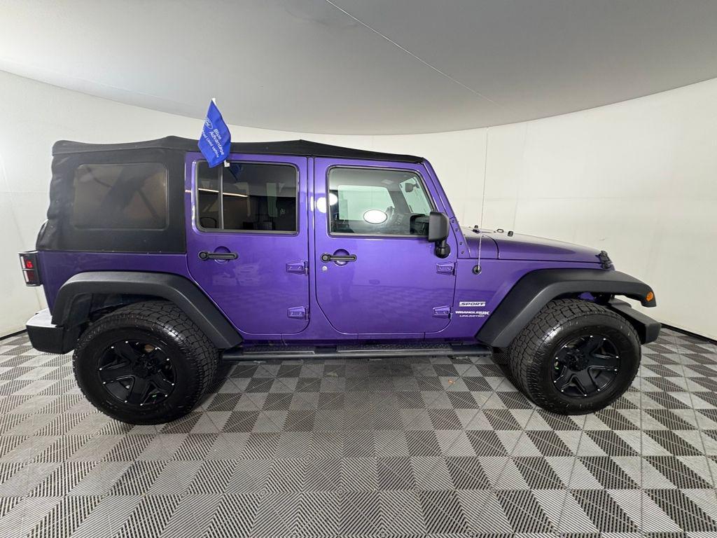 used 2018 Jeep Wrangler JK Unlimited car, priced at $19,899