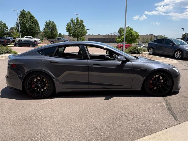 used 2021 Tesla Model S car, priced at $56,495
