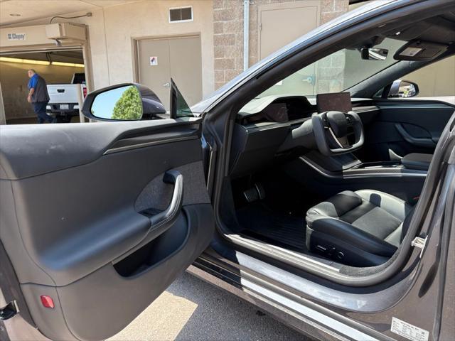 used 2021 Tesla Model S car, priced at $56,495