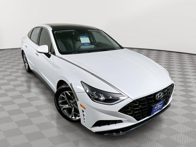 used 2021 Hyundai Sonata car, priced at $18,499