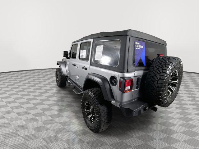 used 2018 Jeep Wrangler Unlimited car, priced at $28,499