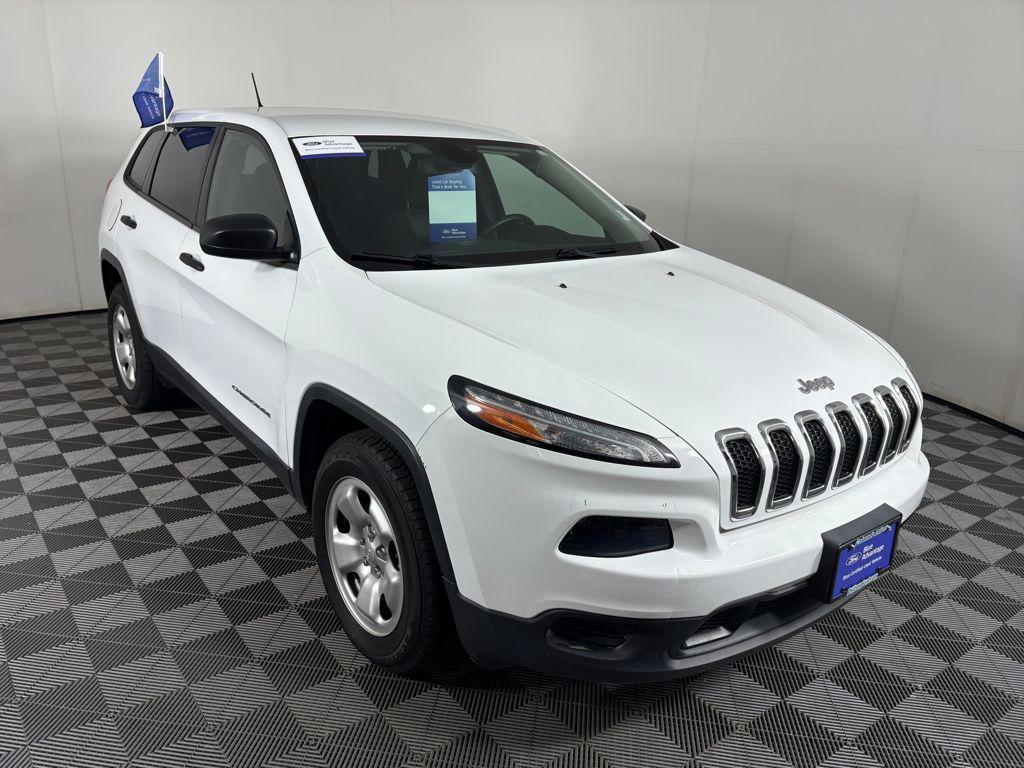 used 2017 Jeep Cherokee car, priced at $16,995